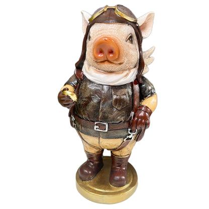 Pilot Pig Ornament