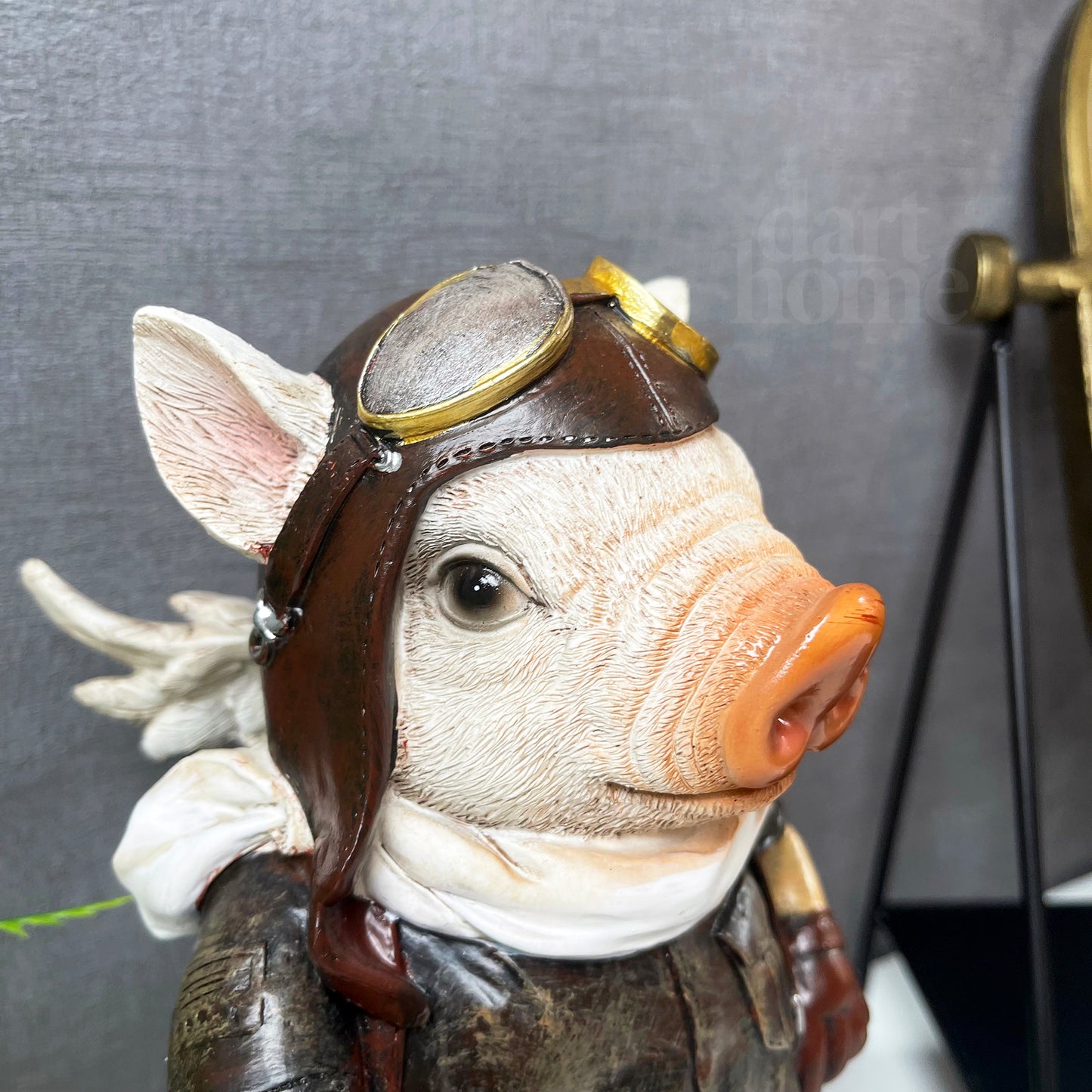 Pilot Pig Ornament