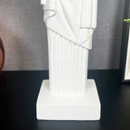 Weißes cooles Erlöserornament