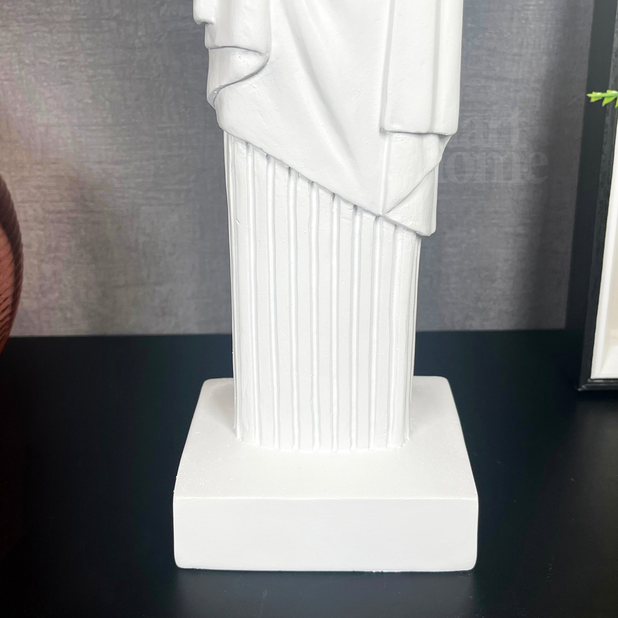 Weißes cooles Erlöserornament