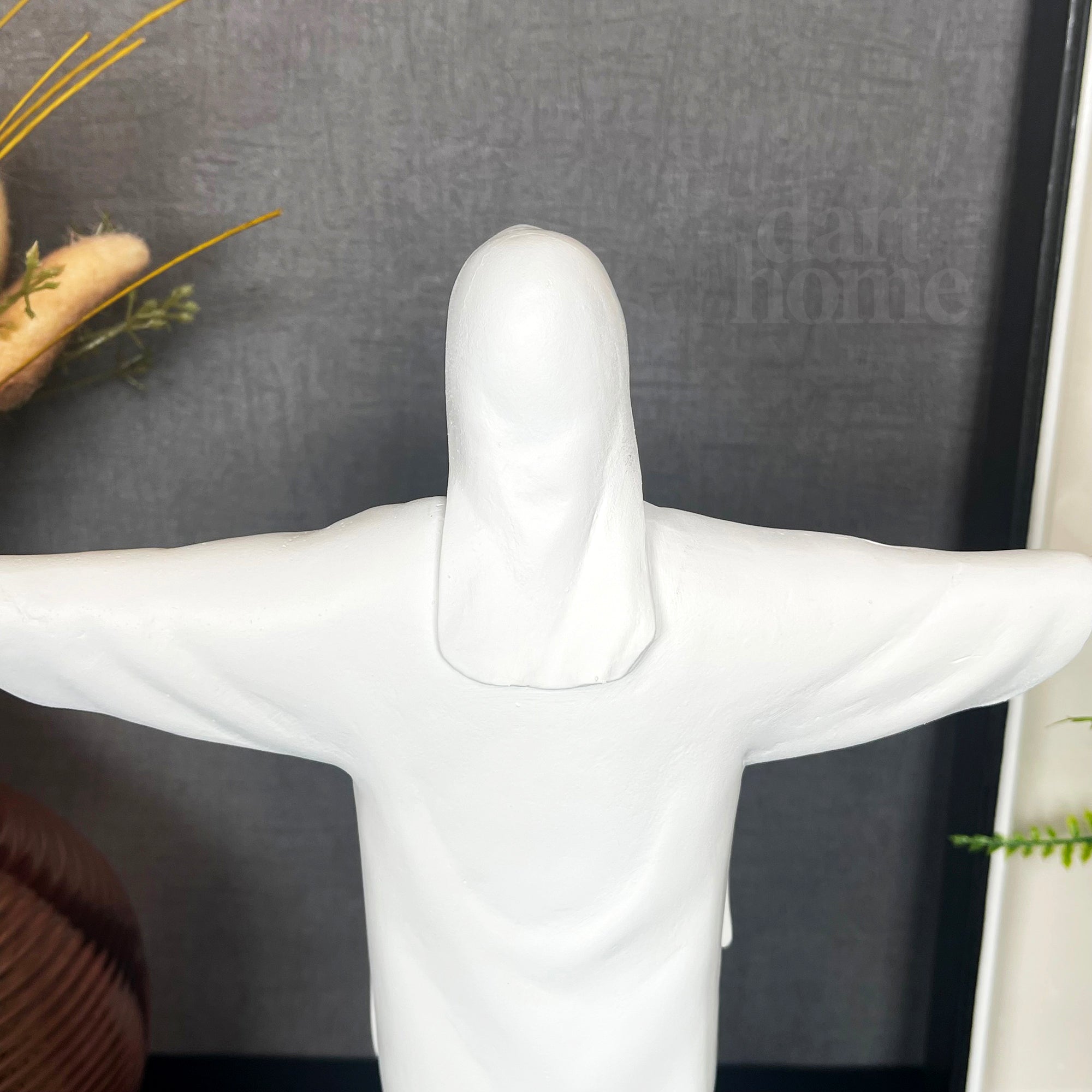 Weißes cooles Erlöserornament