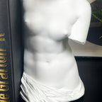White Roman Goddess Venus Bookends Set