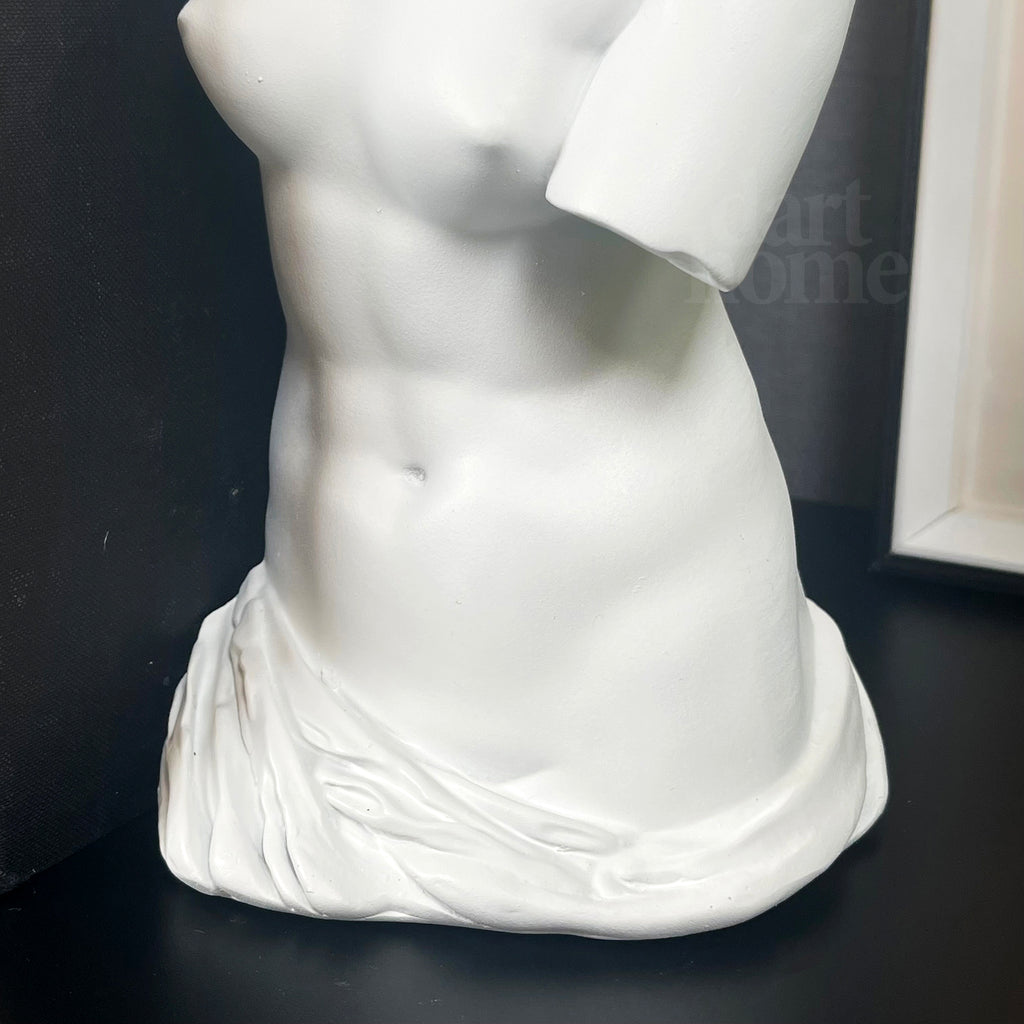 White Roman Goddess Venus Bookends Set