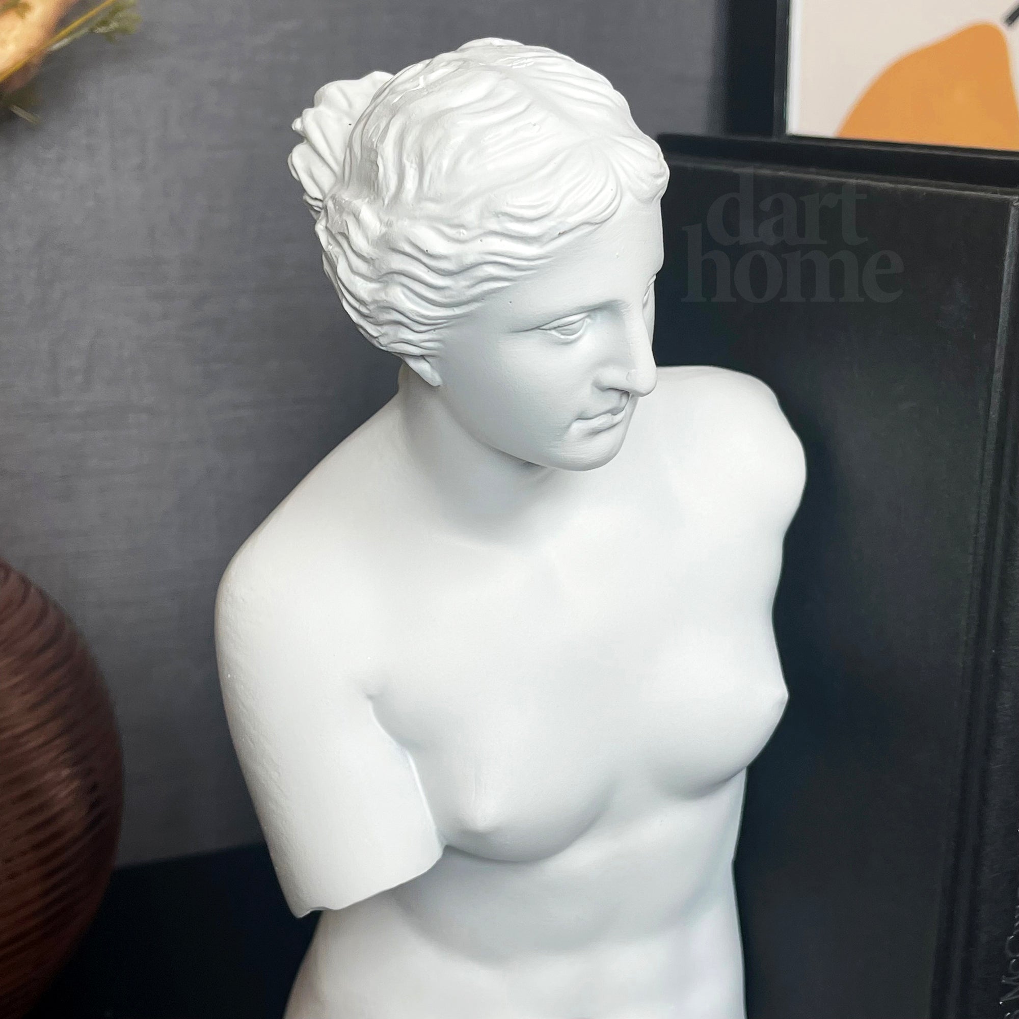 White Roman Goddess Venus Bookends Set