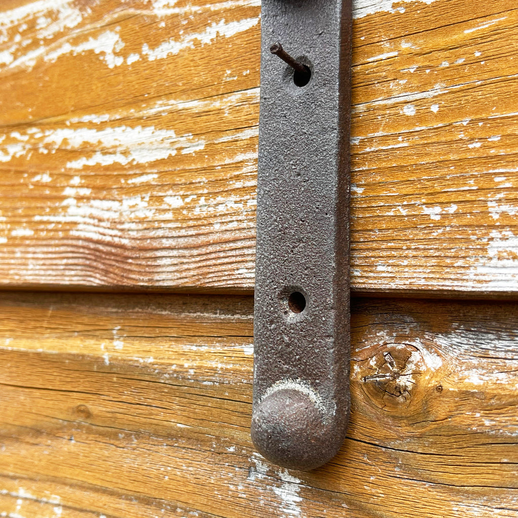 Türklopfer aus Gusseisen mit Kelle