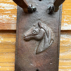 Hufeisen-Türklopfer aus Gusseisen