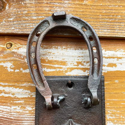 Cast Iron Horseshoe Door Knocker