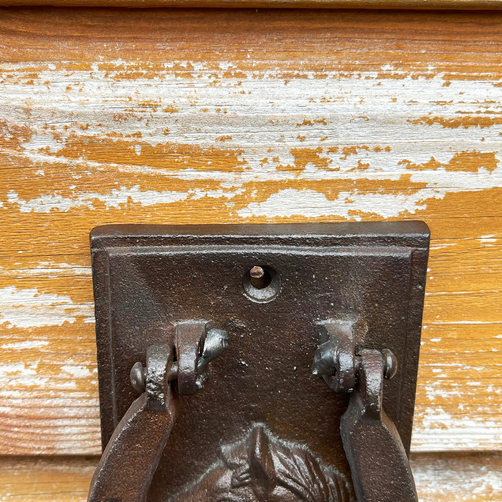Hufeisen-Türklopfer aus Gusseisen