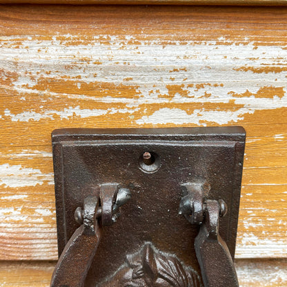 Cast Iron Horseshoe Door Knocker