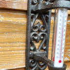 Vogel-Wandthermometer aus Gusseisen
