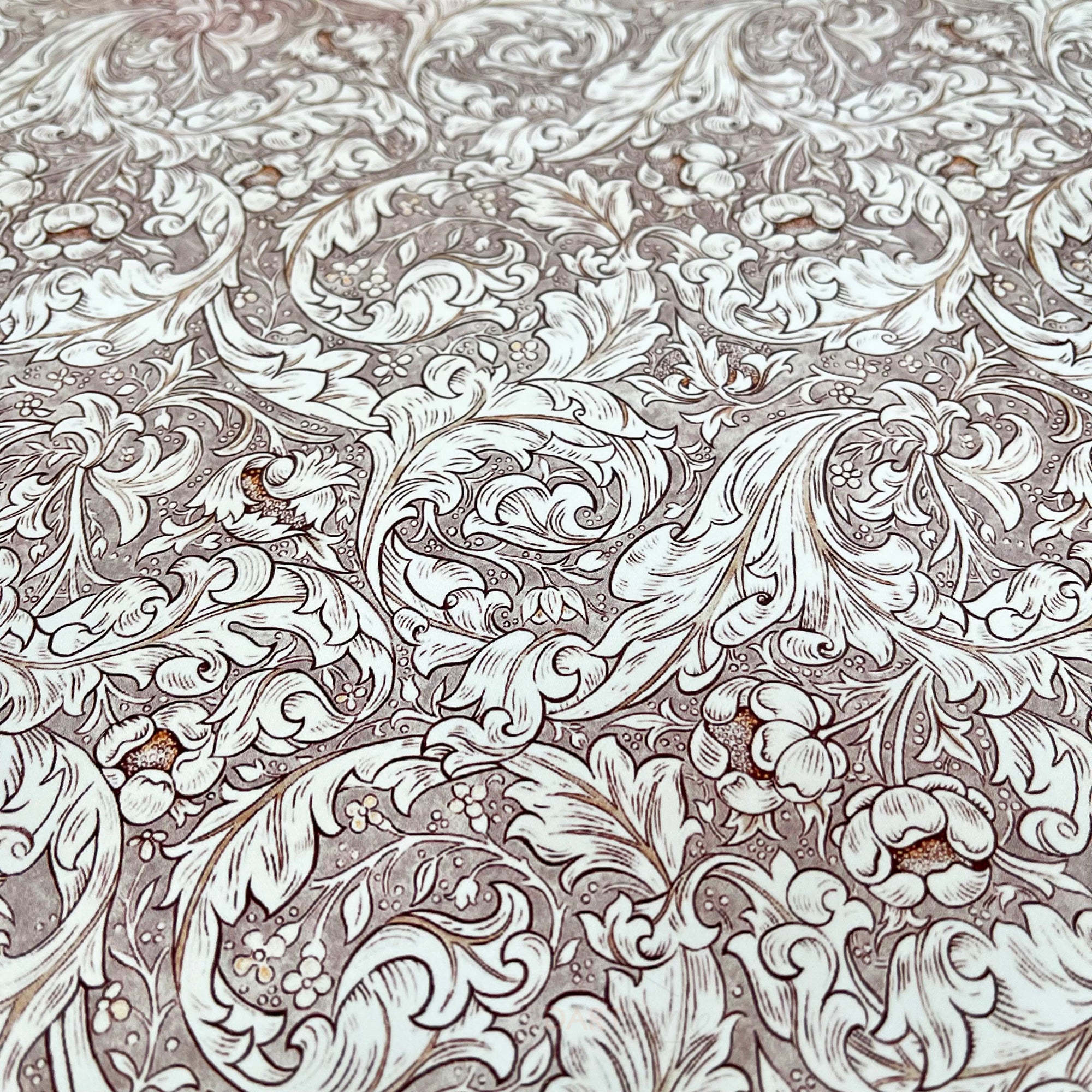 William Morris Bachelors Button Glasschneidebrett
