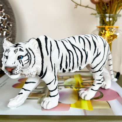 Siberian Snow Tiger Figurine