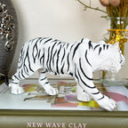 Siberian Snow Tiger Figurine