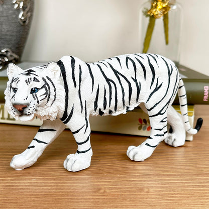 Siberian Snow Tiger Figurine