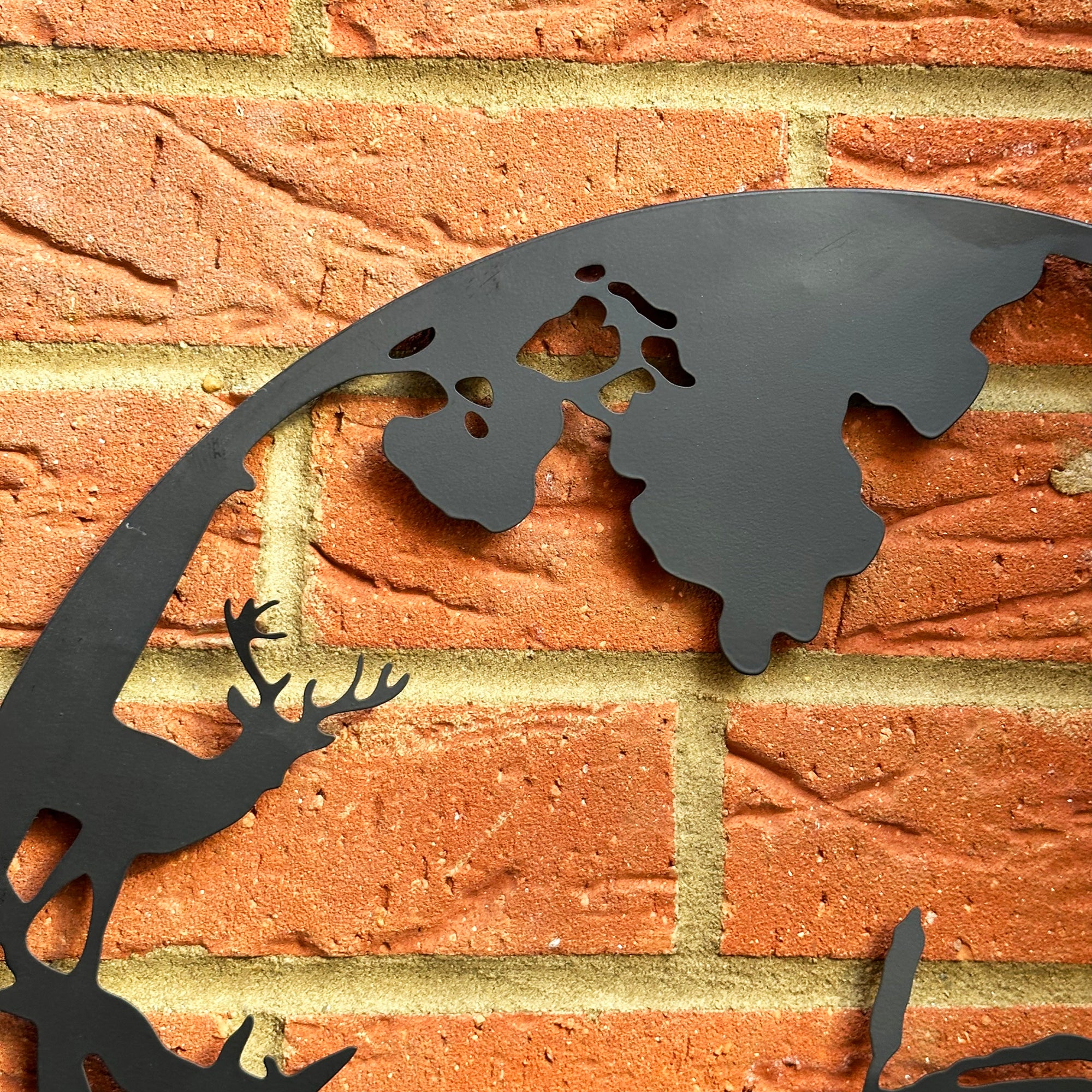 Flying Pheasant Silhouette Garden Wall Art