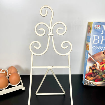 Ivory Easel Cookbook Stand