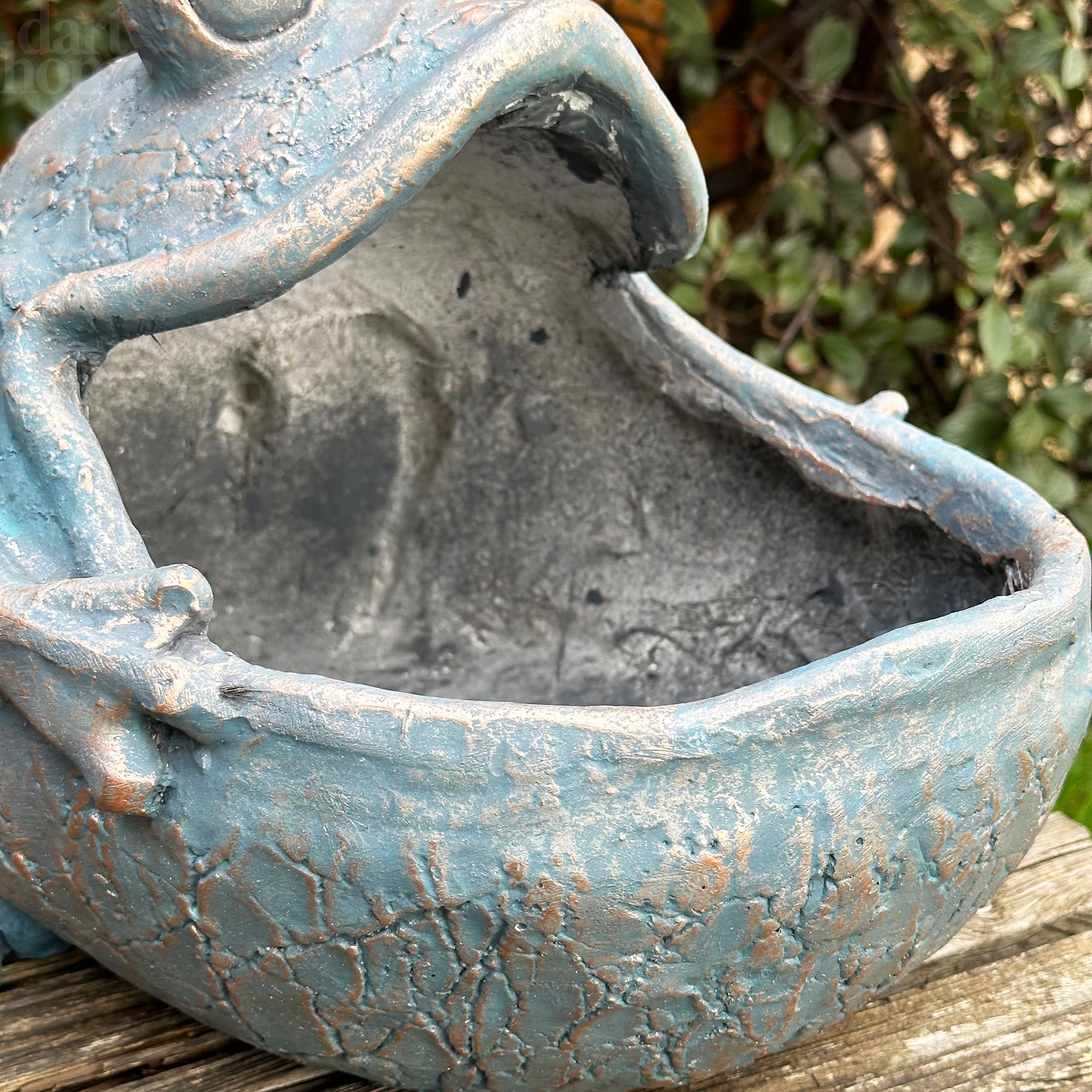 Bull Frog Garden Planter
