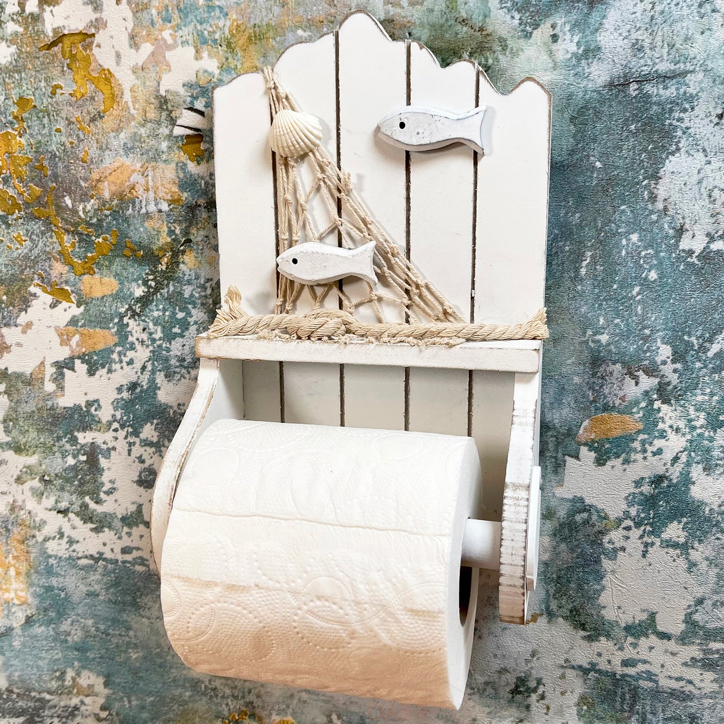 Nautischer Toilettenpapierhalter
