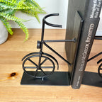 Black Bicycle Bookends Set