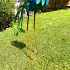 Garten-Pfau-Ornament groß