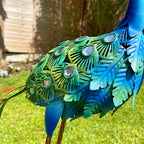 Garten-Pfau-Ornament groß