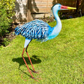 Blue Garden Heron Ornament Large
