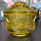 Eclectic Jewelled Glass Trinket Pots