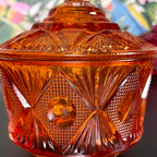 Eclectic Jewelled Glass Trinket Pots