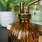 Autumnal Ribbed Glass Plant Mister 200ml