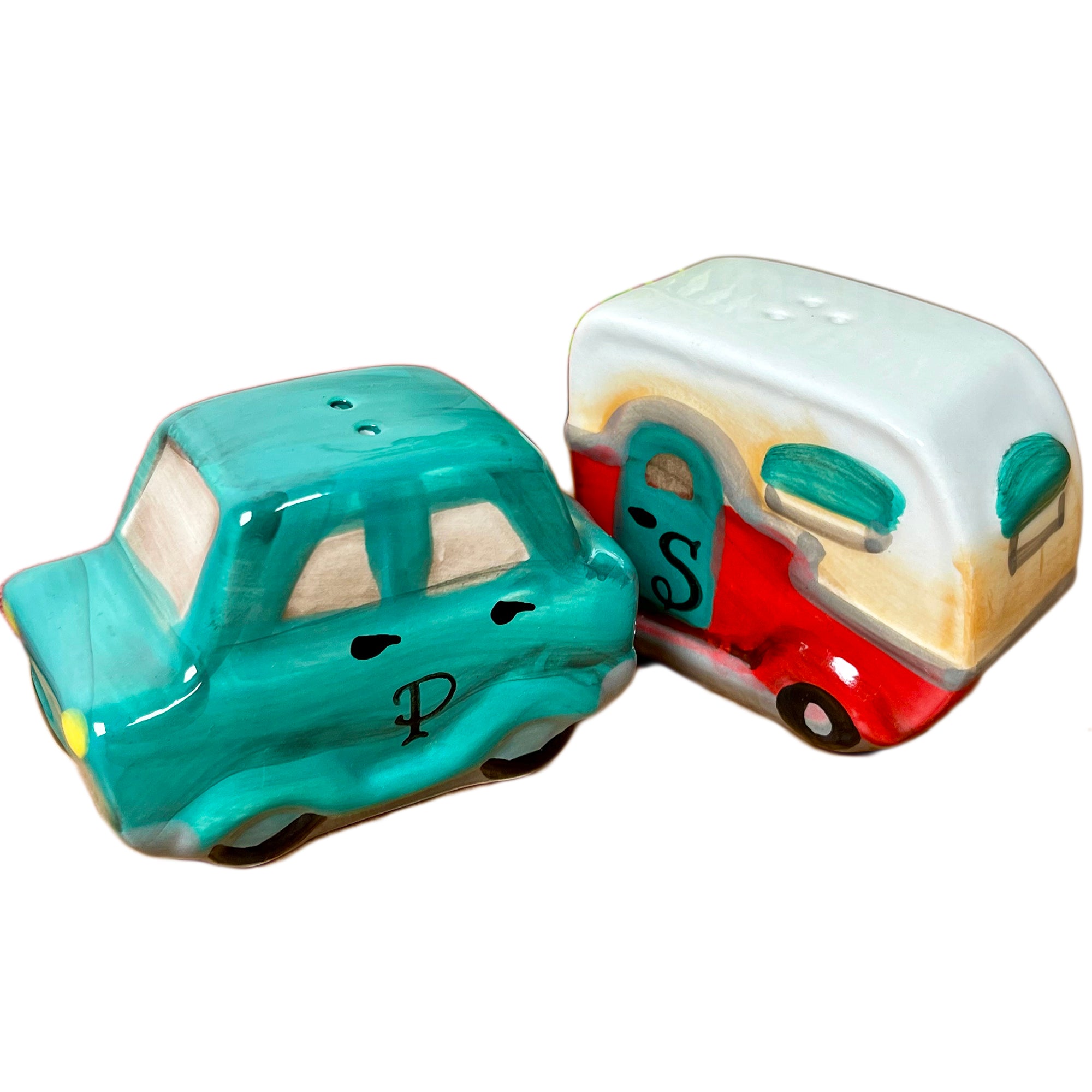 Car & Caravan Salt And Pepper Shaker Set