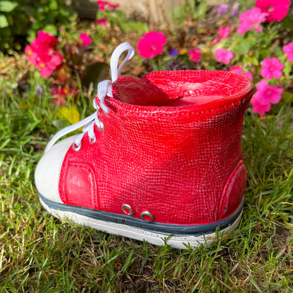 Resin Pair Of Boot Planters