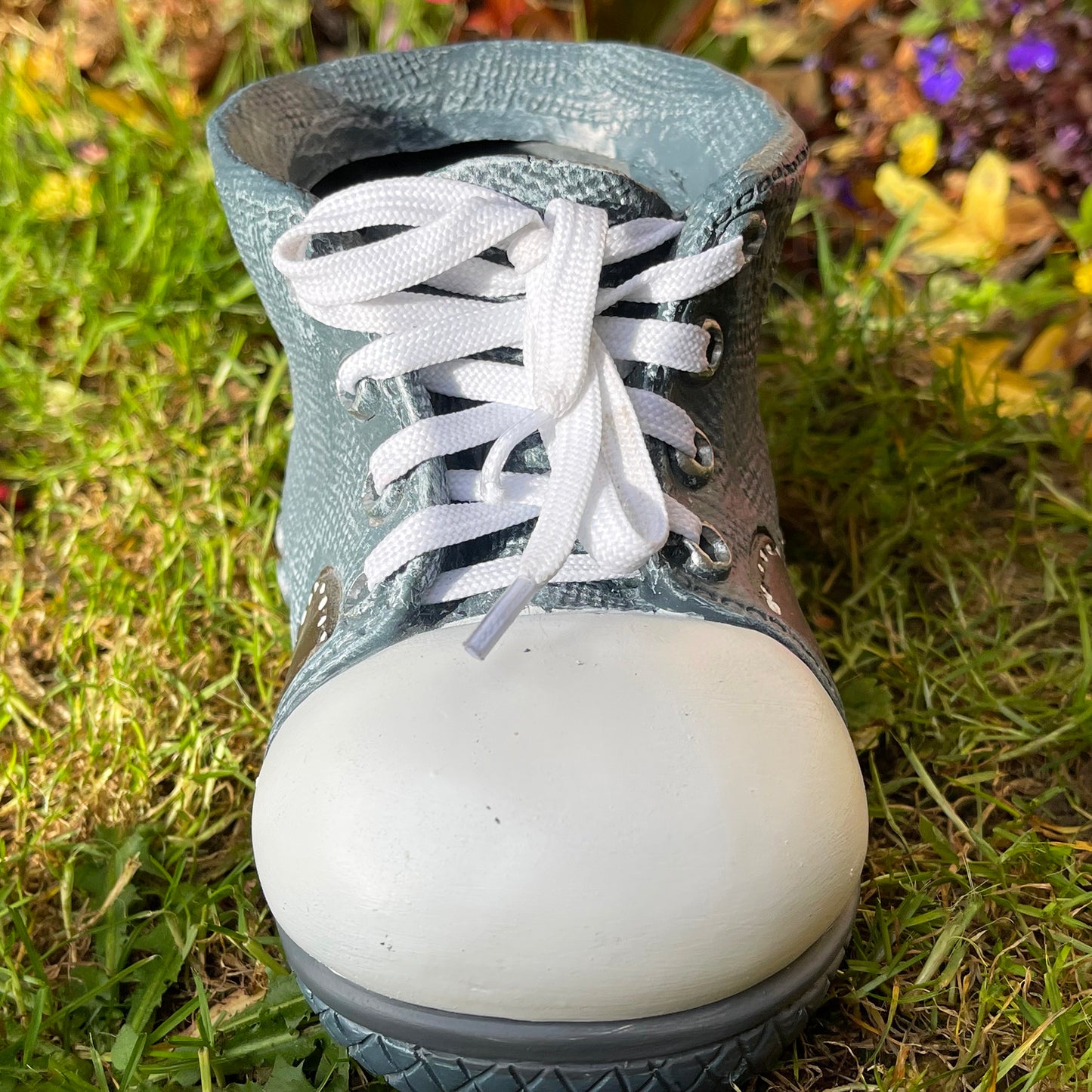 Resin Pair Of Boot Planters