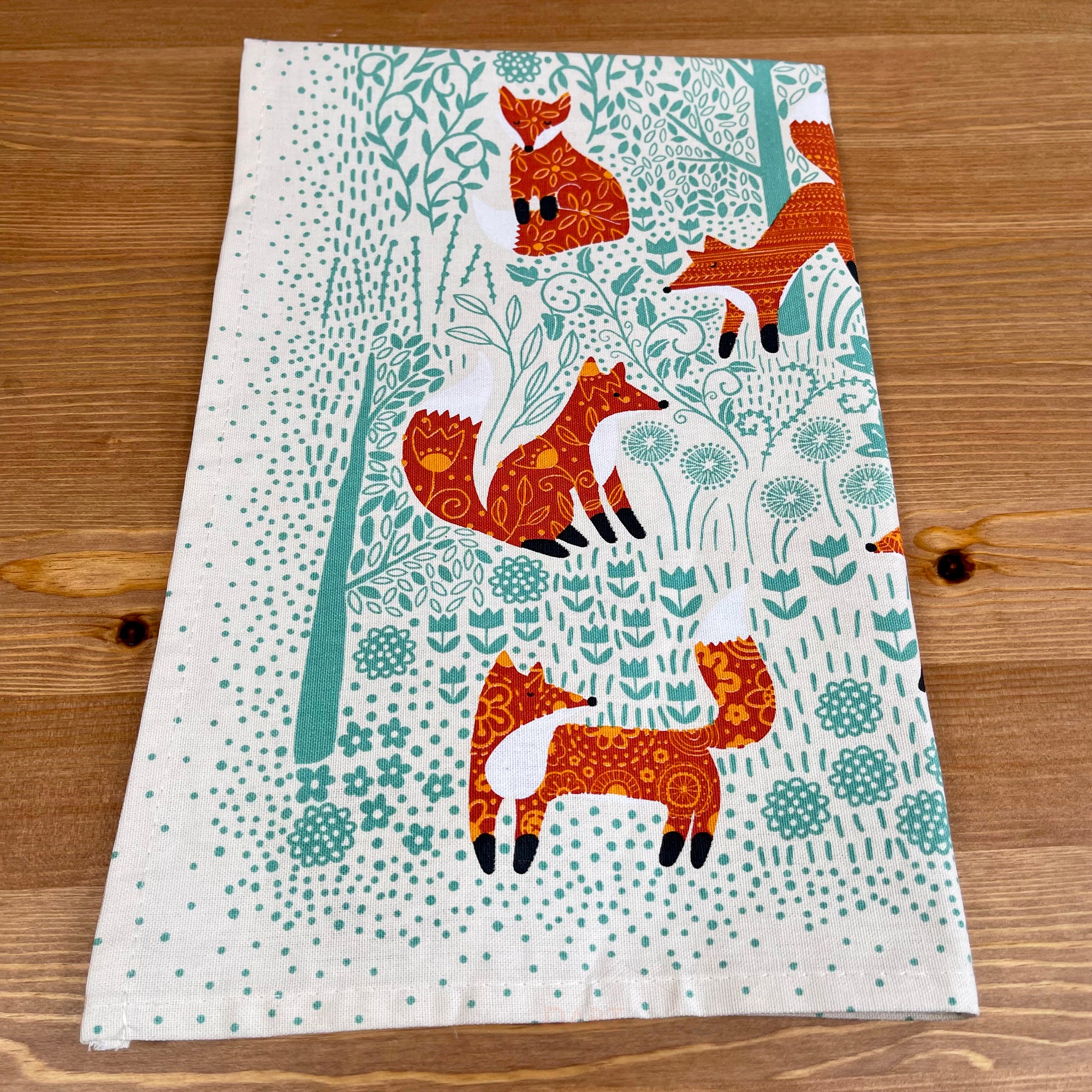 Ulster Weavers Foraging Fox Geschirrtuch