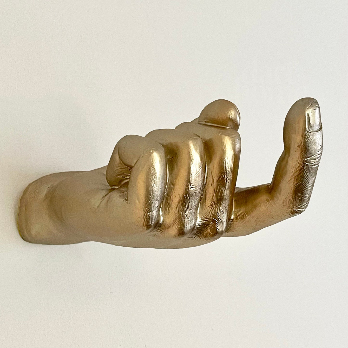 Gold Come Here Hand Wall Decoration