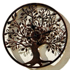 Copper Tree Of Life Garden Clock 60cm