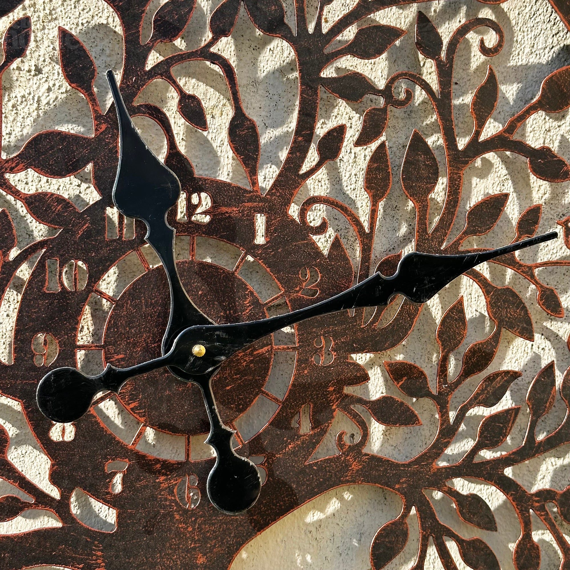 Copper Tree Of Life Garden Clock 60cm