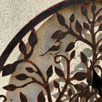 Copper Tree Of Life Garden Clock 60cm