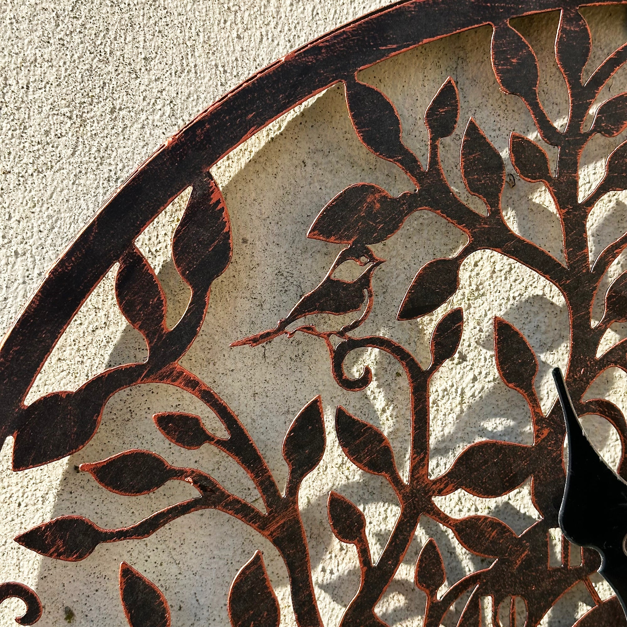 Copper Tree Of Life Garden Clock 60cm
