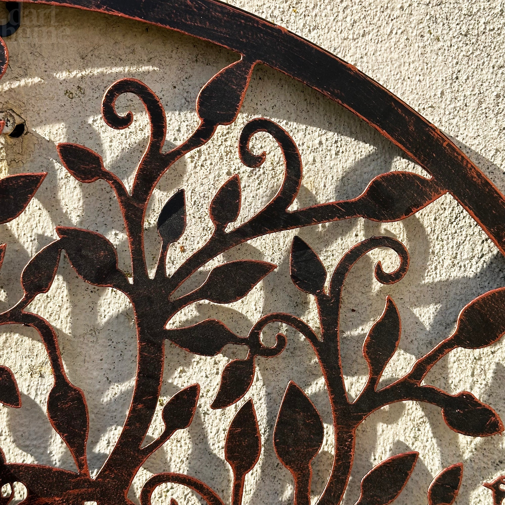 Copper Tree Of Life Garden Clock 60cm