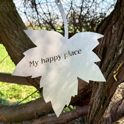 Ready To Rust My Happy Place Falling Leaf Art