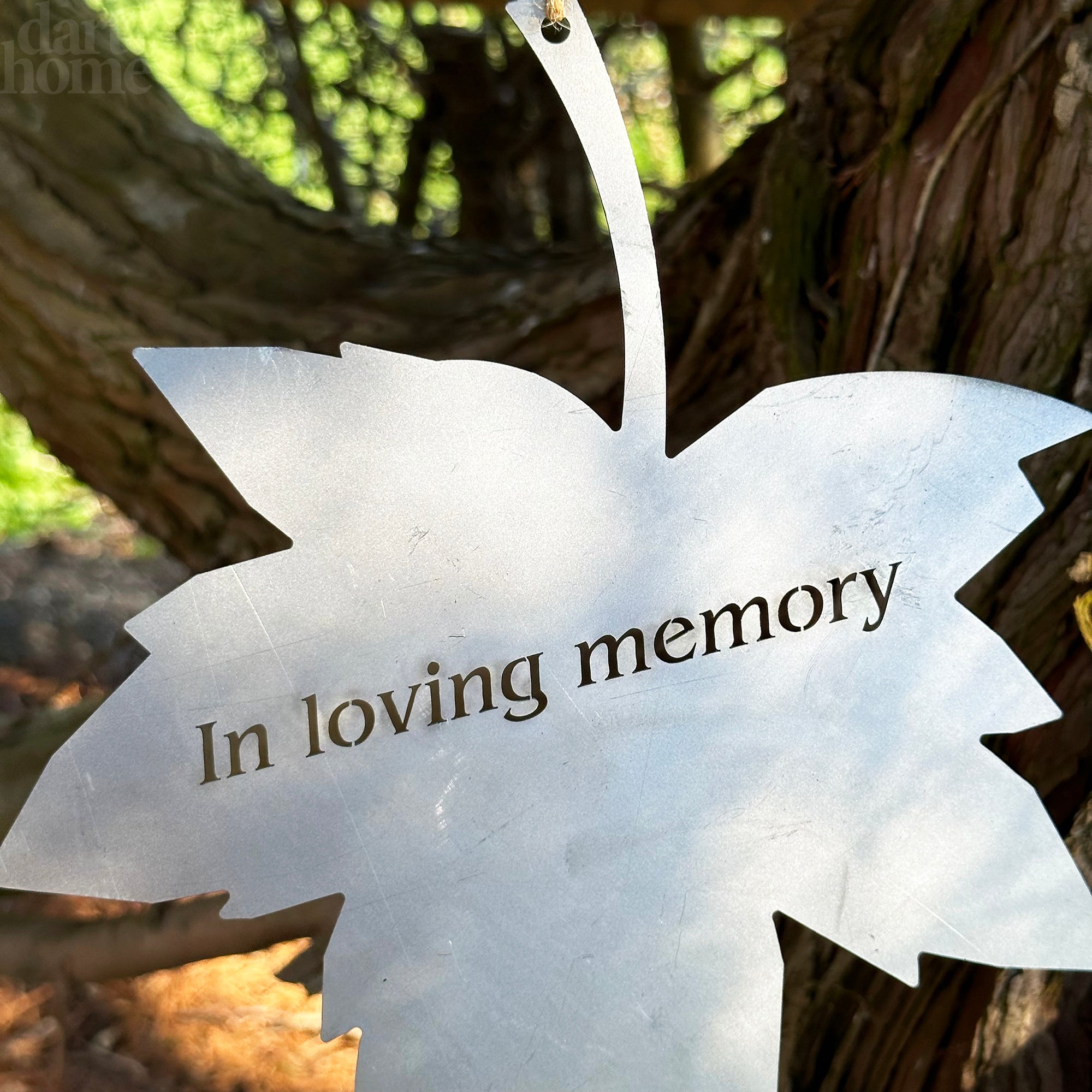 Ready To Rust In Loving Memory Falling Leaf Art