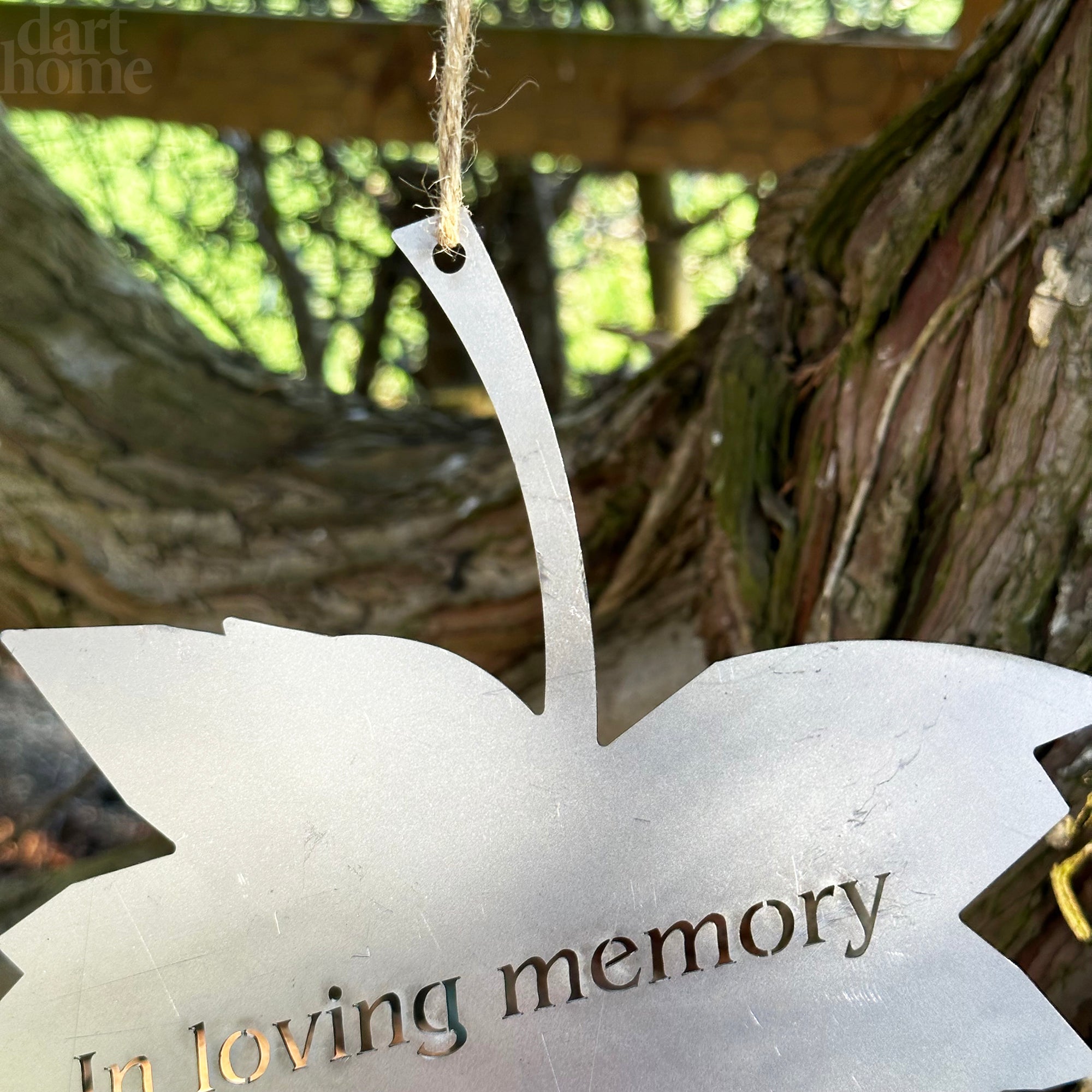 Ready To Rust In Loving Memory Falling Leaf Art