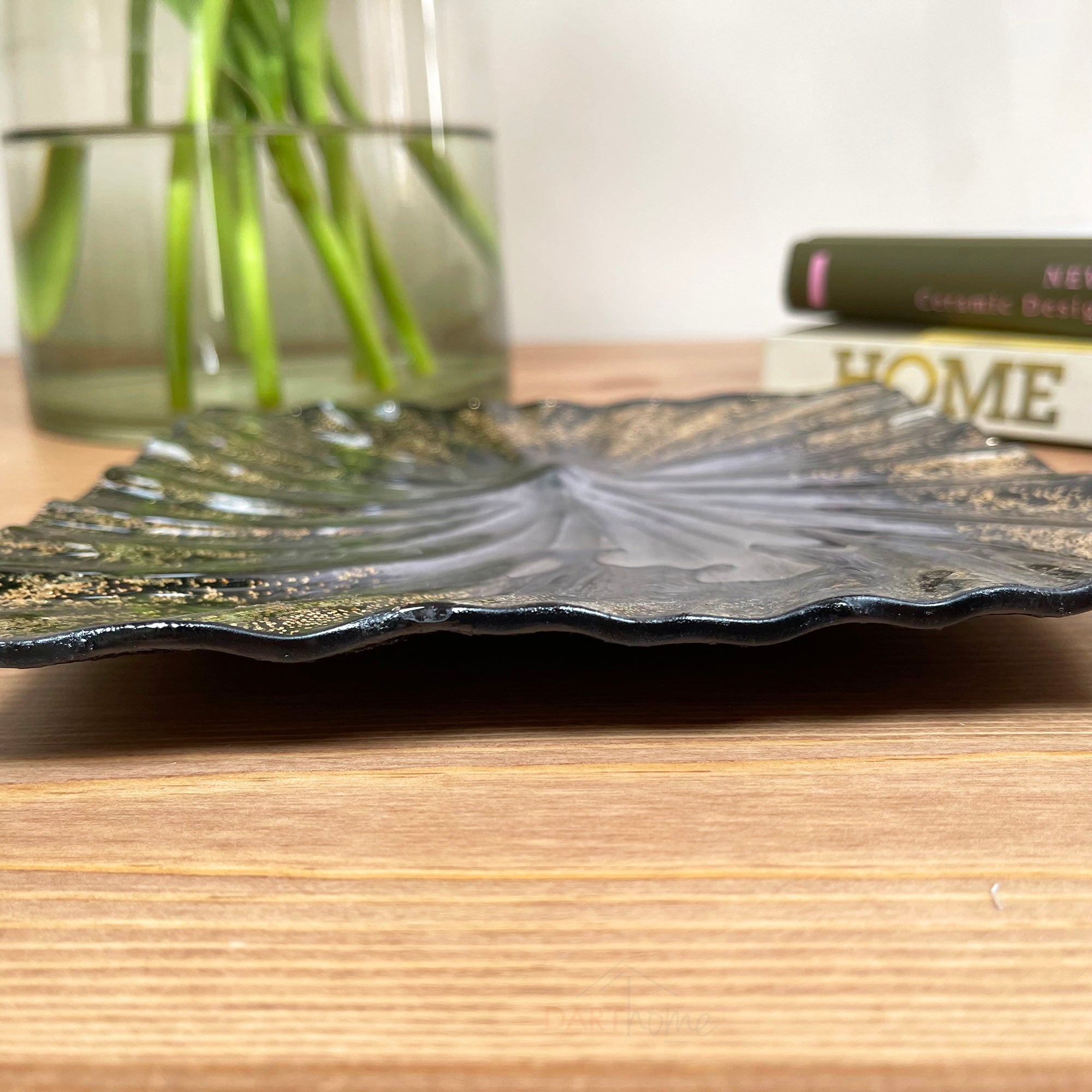Square Aurora Purple Decorative Plate