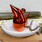 Rose Gold Mouse Trinket Dish