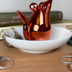 Rose Gold Mouse Trinket Dish