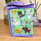 Cats & Dogs Insulated Lunch Bag