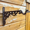 Victorian Cast Iron Shelf Bracket 24cm