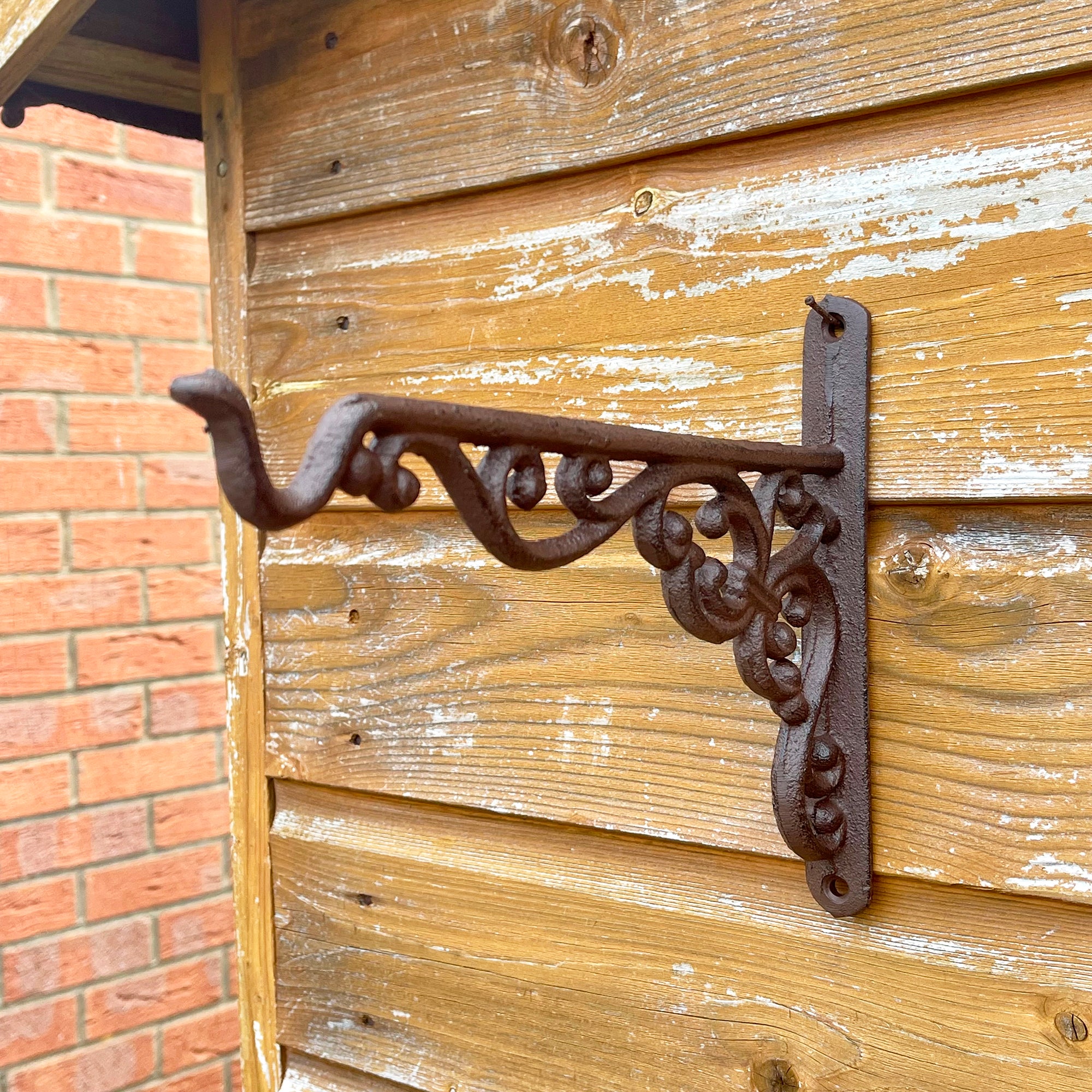 Victorian Cast Iron Shelf Bracket 24cm