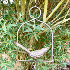 Cast Iron Robin Wind Chime