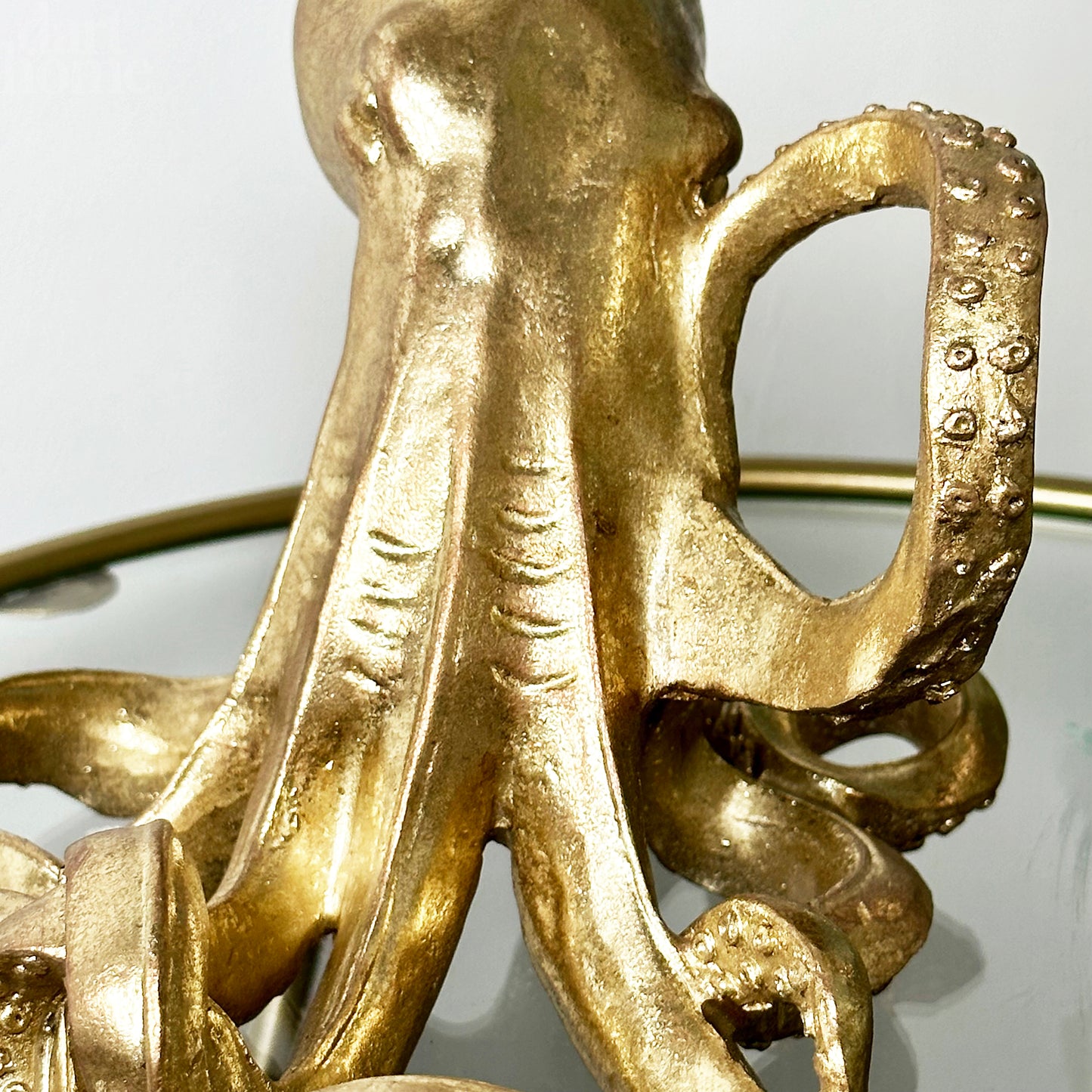 Gold Ollie Octopus Wine Bottle Holder